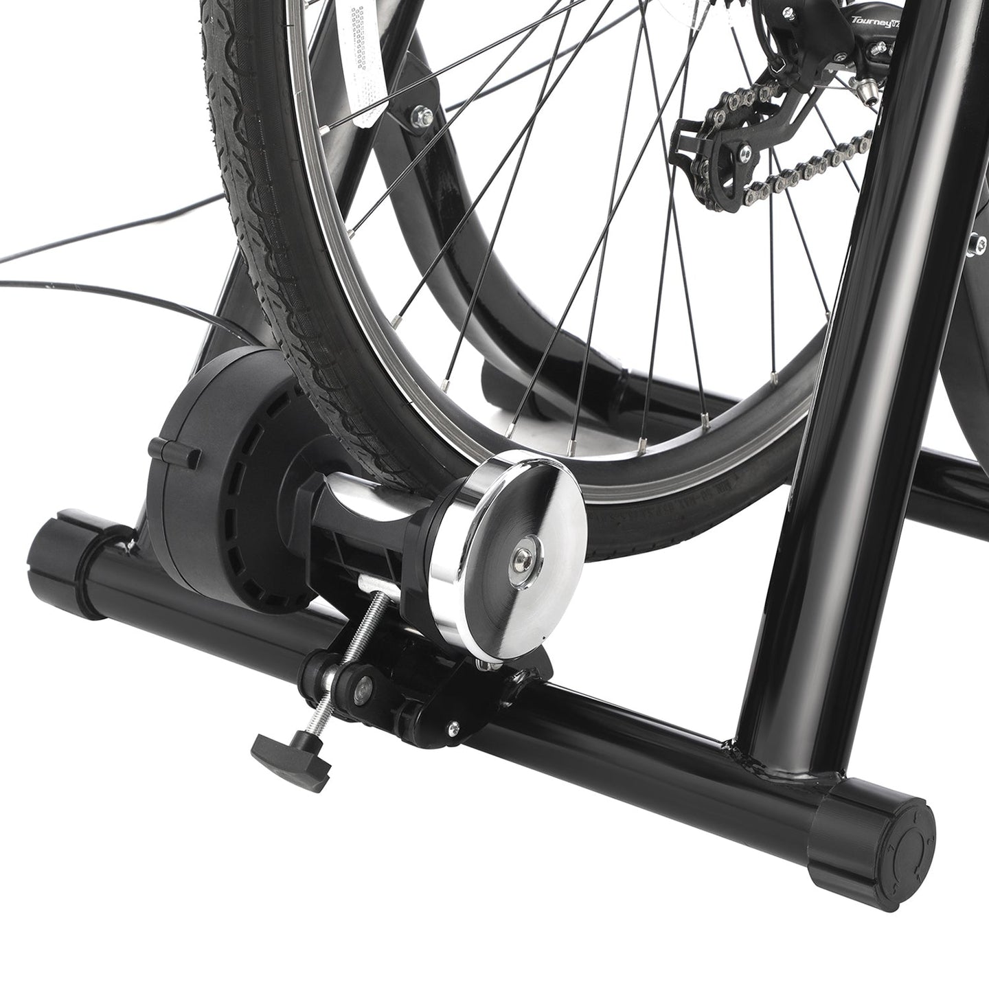 Adjustable Bike Trainer Stand - Black - Magnetic
