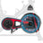 Indoor Cycling Bike - Steel - Black and Red - Adjustable Handlebar