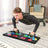 Push-Up Board - Plastic - Black - 14-in-1 Color-Coded Portable Fitness Tool