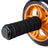 Abdominal Roller - Foam - Red - Comfortable Non-Slip Handles with Extra Thick Knee Pad Mat