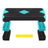 Step Platform - Plastic - Black and Grey - Height-Adjustable with Resistance Band