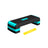 Aerobic Step Platform - Plastic - Grey - Height-Adjustable with Resistance Band