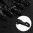 Trampoline Safety Net - Mesh - Black - For 12 ft Round Trampoline with 8 Straight Poles