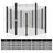 Trampoline Safety Net - Mesh - Black - For 12 ft Round Trampoline with 8 Straight Poles