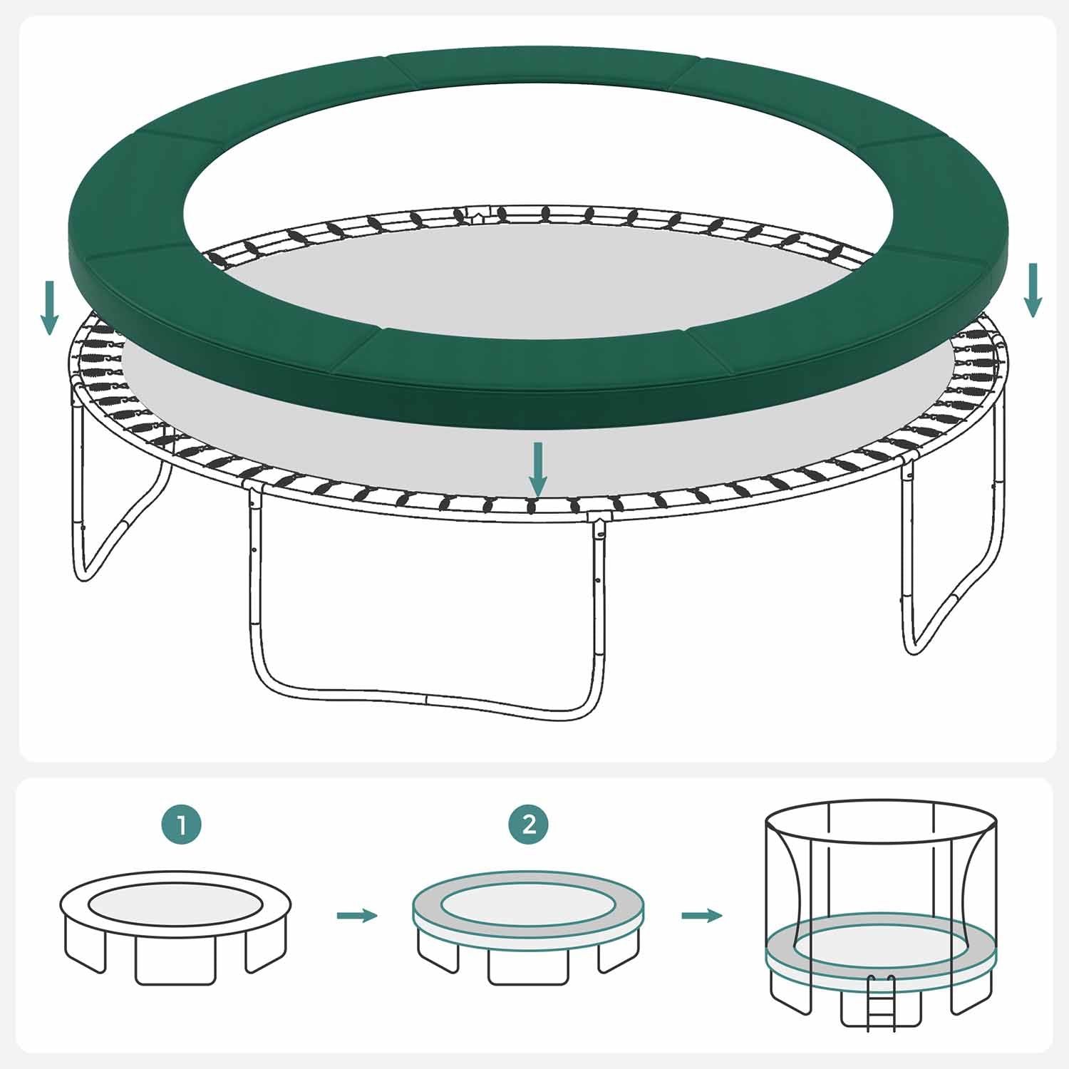 Trampoline Mat - UV-Resistant Fabric - Standard Size
