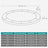 Replacement Trampoline Safety Pad Mat - 30 cm Wide - UV-Resistant