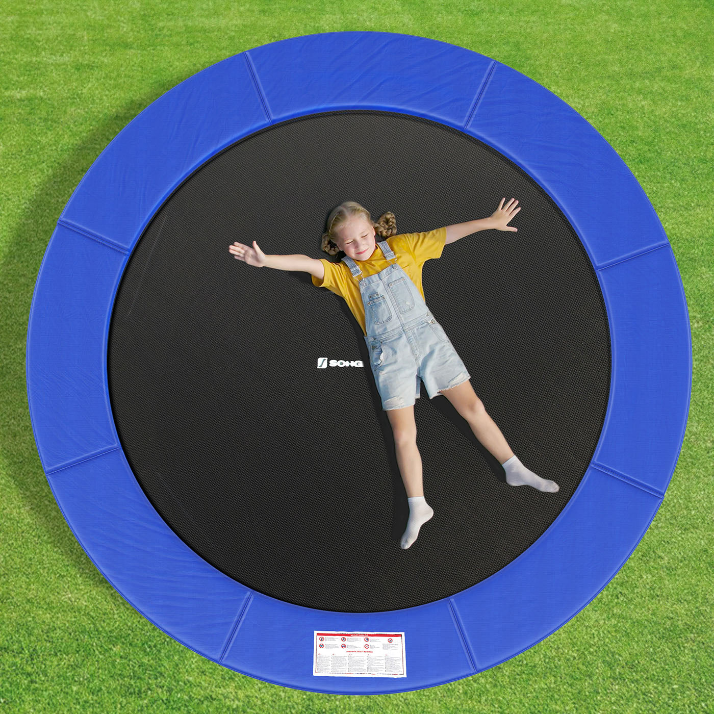 Trampoline Safety Pad - 8 FT Edge Protection - UV-Resistant and Tear-Resistant Material
