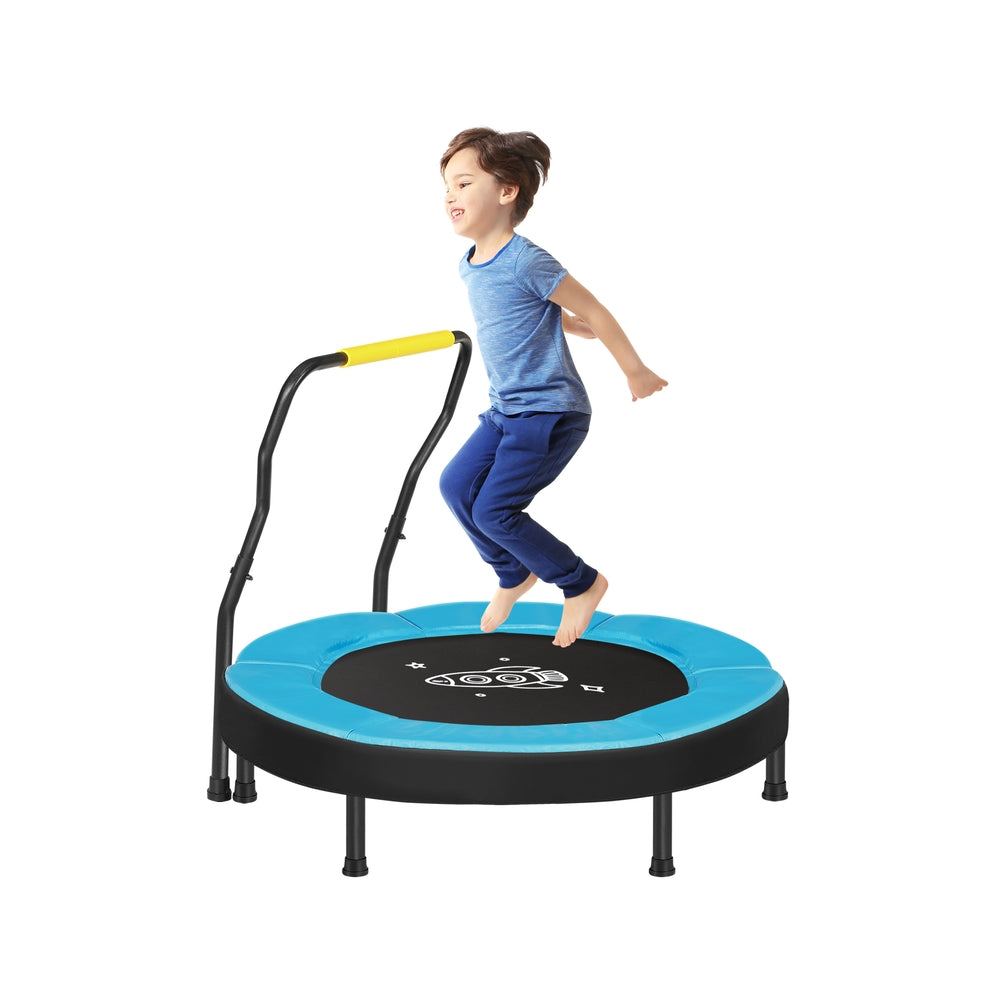 Mini Trampoline - 36" - Galvanized Steel - Handlebar