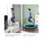 Mini Trampoline - 36" - Galvanized Steel - Handlebar