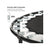 Mini Trampoline - 36" - Galvanized Steel - Handlebar