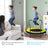 Mini Trampoline - With Handlebar - For Kids - Yellow