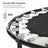 Mini Trampoline - With Handlebar - For Kids - Yellow