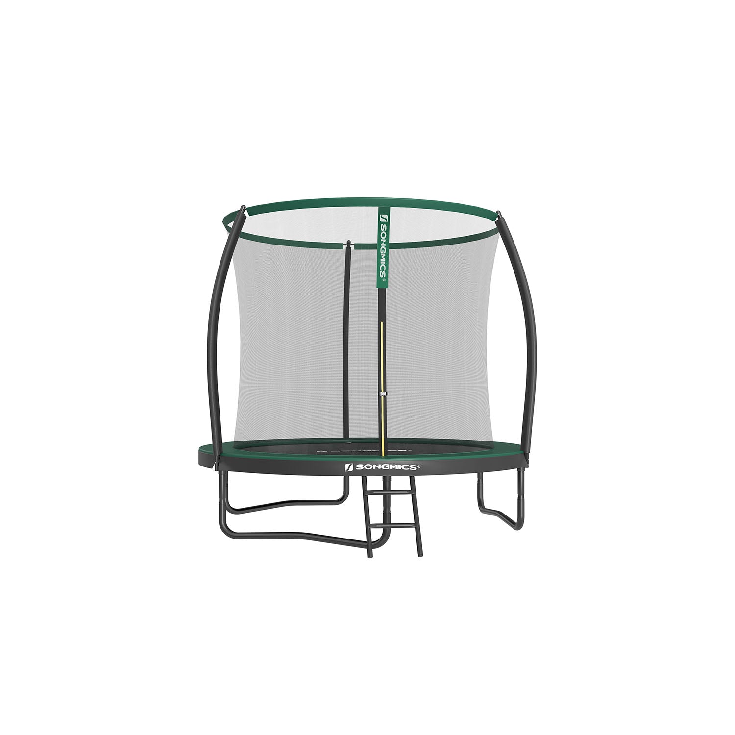 Trampoline - Metal - Blue - Safety Enclosure Net with TÜV Rheinland GS Certification 10 ft