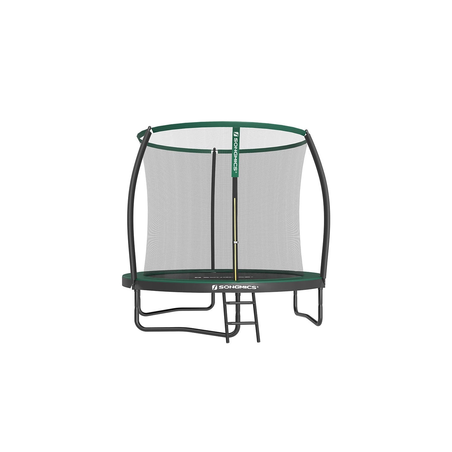 Trampoline - Metal - Blue - Safety Enclosure Net with TÜV Rheinland GS Certification 10 ft