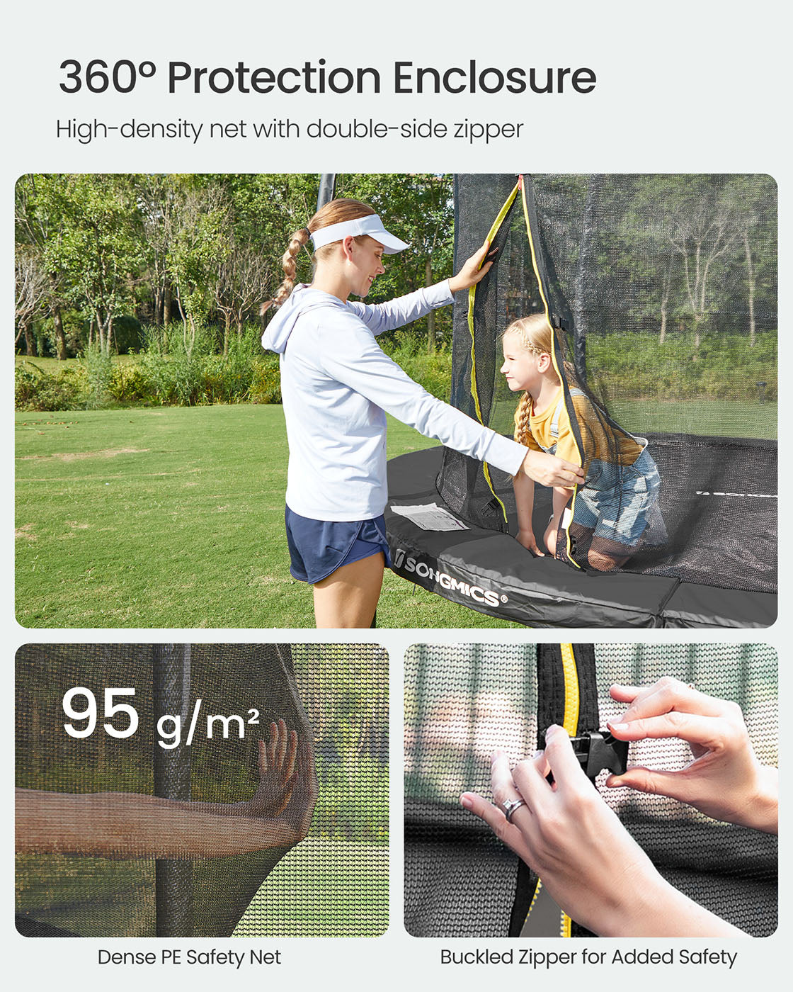 Round Trampoline - Steel - Multi-size