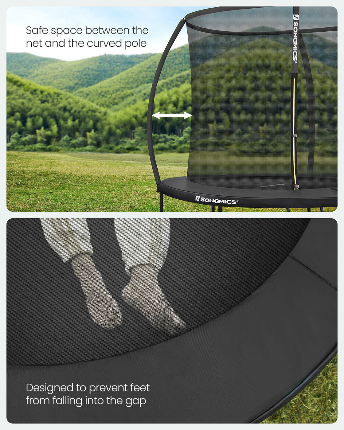Round Trampoline - Steel - Multi-size