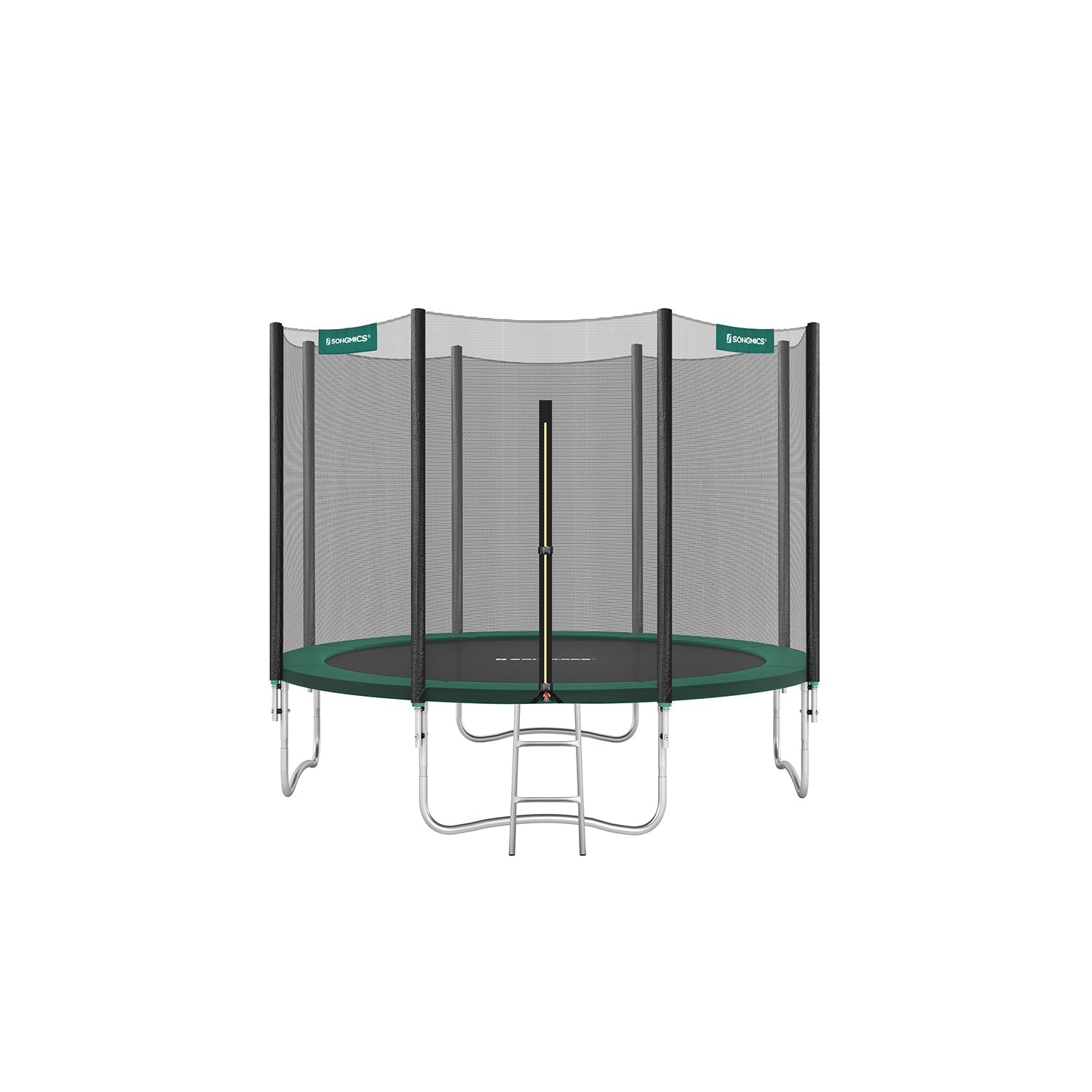 Trampoline - Steel - Blue - 10 ft with Enclosure Net