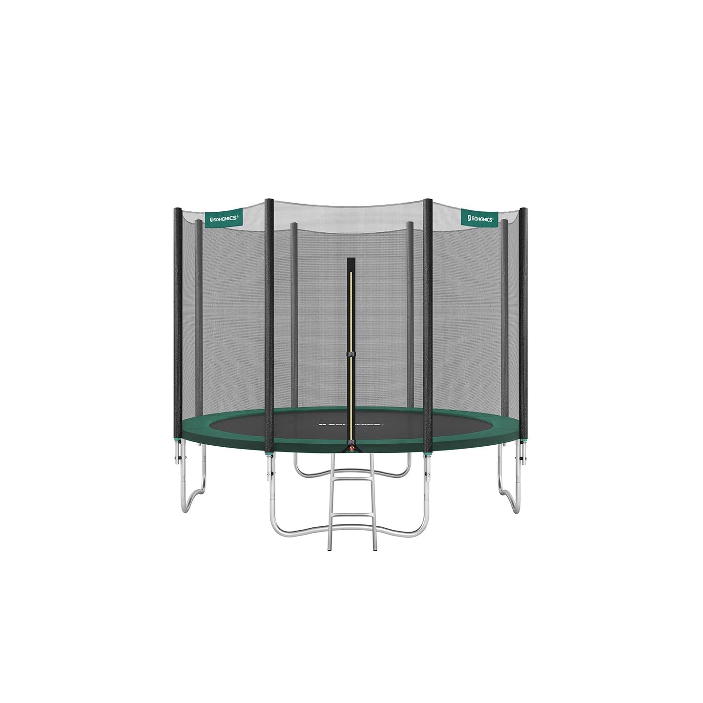 Trampoline - Steel - Blue - 10 ft with Enclosure Net