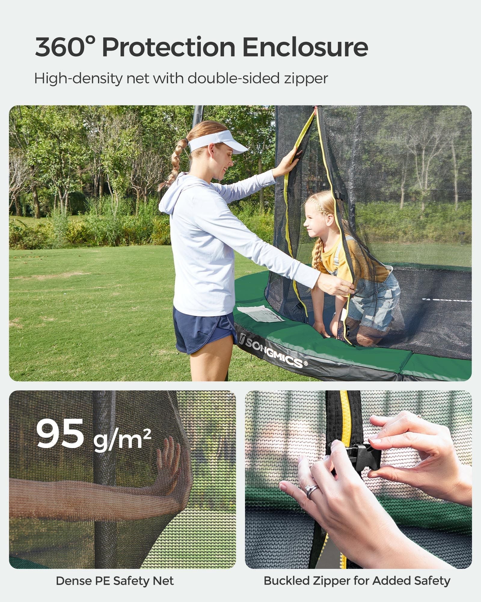 Round Trampoline - Steel - Multi-Color