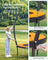 Round Trampoline - 12ft - Metal - Safety Net Enclosure with Ladder and Padded Arch Poles
