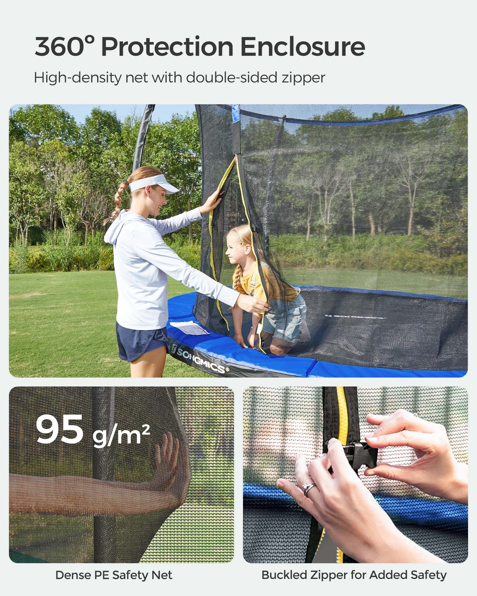 Backyard Trampoline - Steel - Round