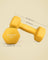 Dumbbell Set - 2 x 1 kg - Yellow - Vinyl