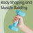 Dumbbell Set - Neoprene - Green - Hexagonal Design