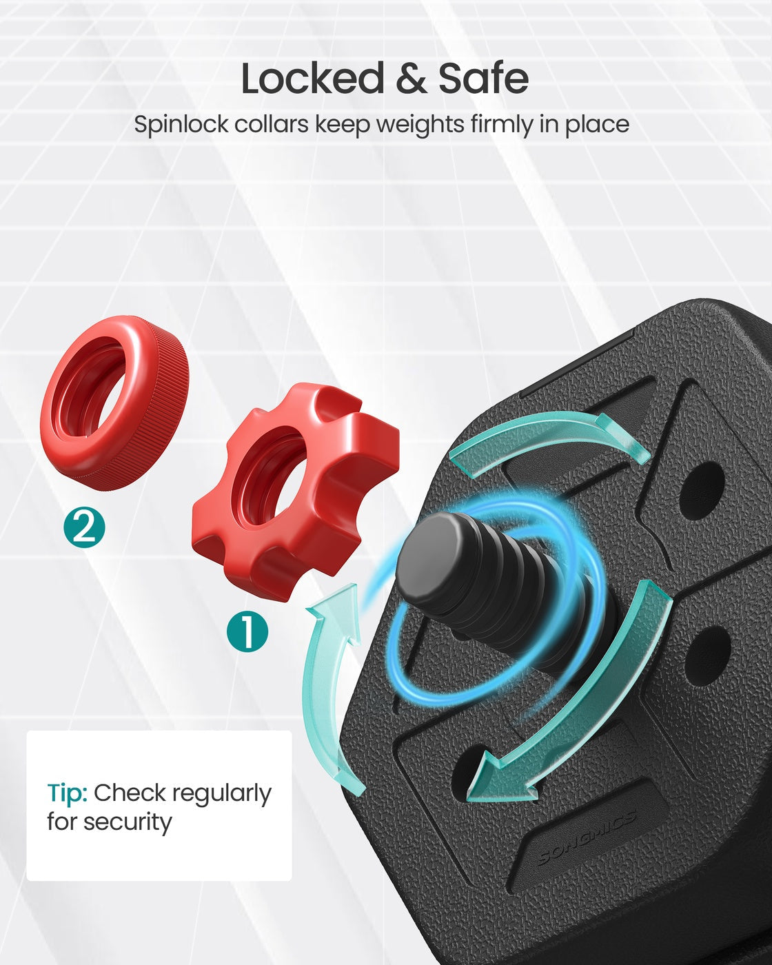 Dumbbell Set - Steel - Various Weights