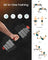 Dumbbell Sets Weights Each - Steel Bar and Plastic Coating - Ink Black