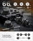 Adjustable Dumbbells Set - Steel - Black - Includes Extra Barbell Bar