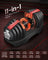 Adjustable Dumbbells Set 2 Pack 11-in-1 1.5- Home Gym Black Red - Steel and ABS Plastic - Black