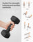 Dumbbell Set - 2 x 5 kg - Black - Vinyl Coating