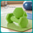 Dumbbell Set - Neoprene - Lime, Teal, Light Grey - Non-Slip with Stand