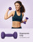 Dumbbell Set - Purple - Vinyl