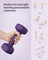 Dumbbell Set - Purple - Vinyl