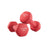 Set of 2 Dumbbells - 3.0 kg Each - Steel - Red