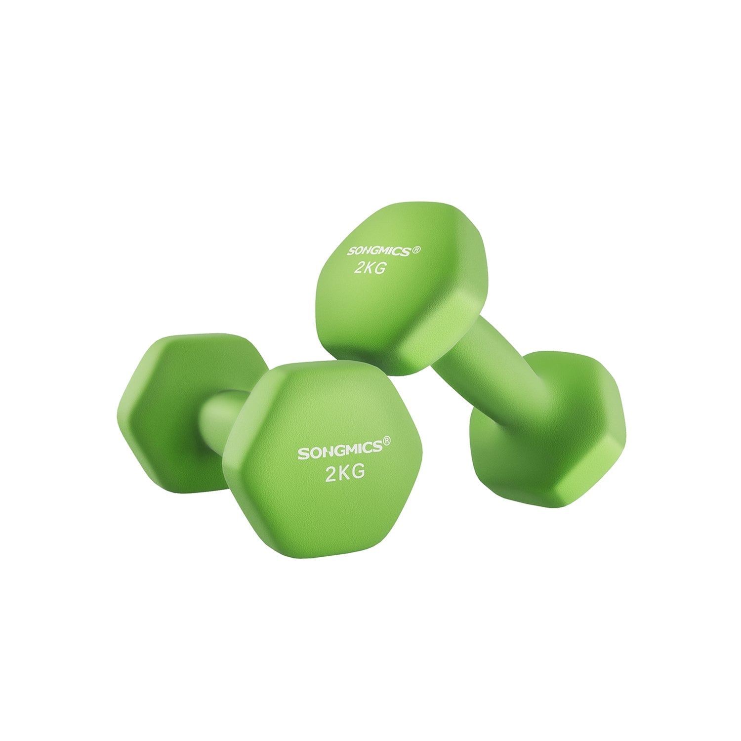 Hexagonal Dumbbells Set - Hexagonal Steel - Pink - Ideal for Home Workout and Fitness Training