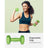 Hexagonal Dumbbells - Steel - Green - Set of 2 x 2 kg for Home Workout