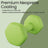 Dumbbell Set - Neoprene - Green - Hexagonal Design