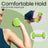 Dumbbell Set - Neoprene - Green - Hexagonal Design