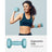 Hexagonal Dumbbells Set - Steel - Light Blue - Ideal for Home Workout and Fitness Training