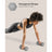Set of 2 Hexagonal Dumbbells - 5 kg Each - Iron - Grey