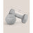 Set of 2 Hexagonal Dumbbells - 5 kg Each - Iron - Grey