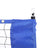 Badminton Net - Durable Fabric - Blue - Portable and Height Adjustable with Stand