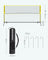 Badminton Net - Yellow - High-Quality Material