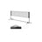Portable Height Adjustable Badminton Net - 4m - Iron Frame - Indoor and Outdoor Use
