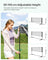 Tennis Net - Durable Mesh - Black - Height Adjustable
