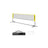 Height Adjustable Badminton Net - 5m - Durable Fabric - Includes Adjustable Poles