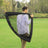 Set of 2 Portable Soccer Nets - Steel - Red - Park