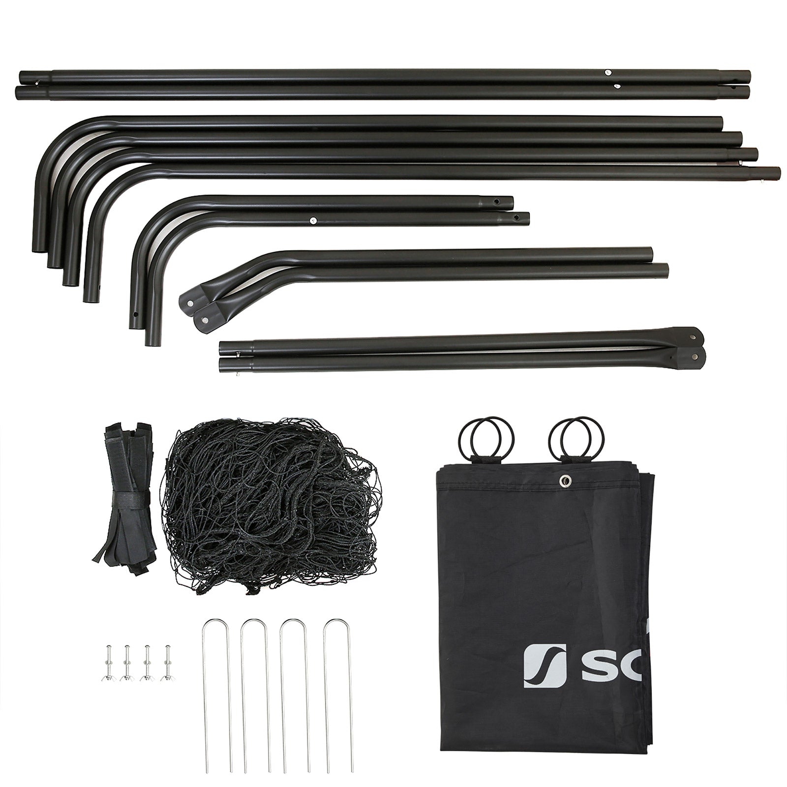 Football Goal - Iron - Black